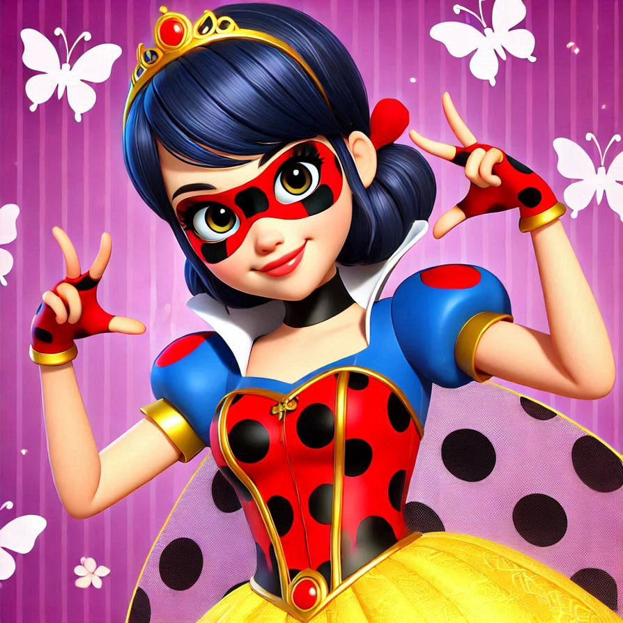 Snowy Ladybug Snow White as Ladybug by Rainbow10ben on DeviantArt