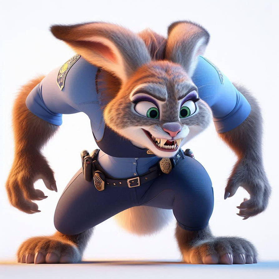 A wererabbit in Zootopia 11 by Rainbow10ben on DeviantArt