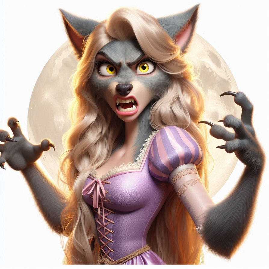 Tangle Werewolf A Tangled Werewolf 2 by Rainbow10ben on DeviantArt