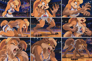 A Rabbit Werewolf In Tune World