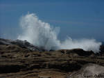Waves Crashing in Point Lobos by SpenArtwork