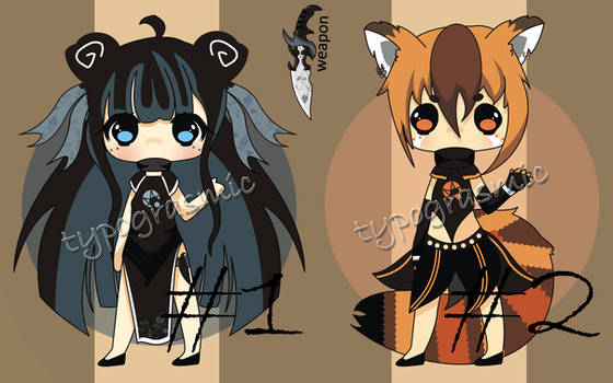 Panda Kemonomimi Set [CLOSED]