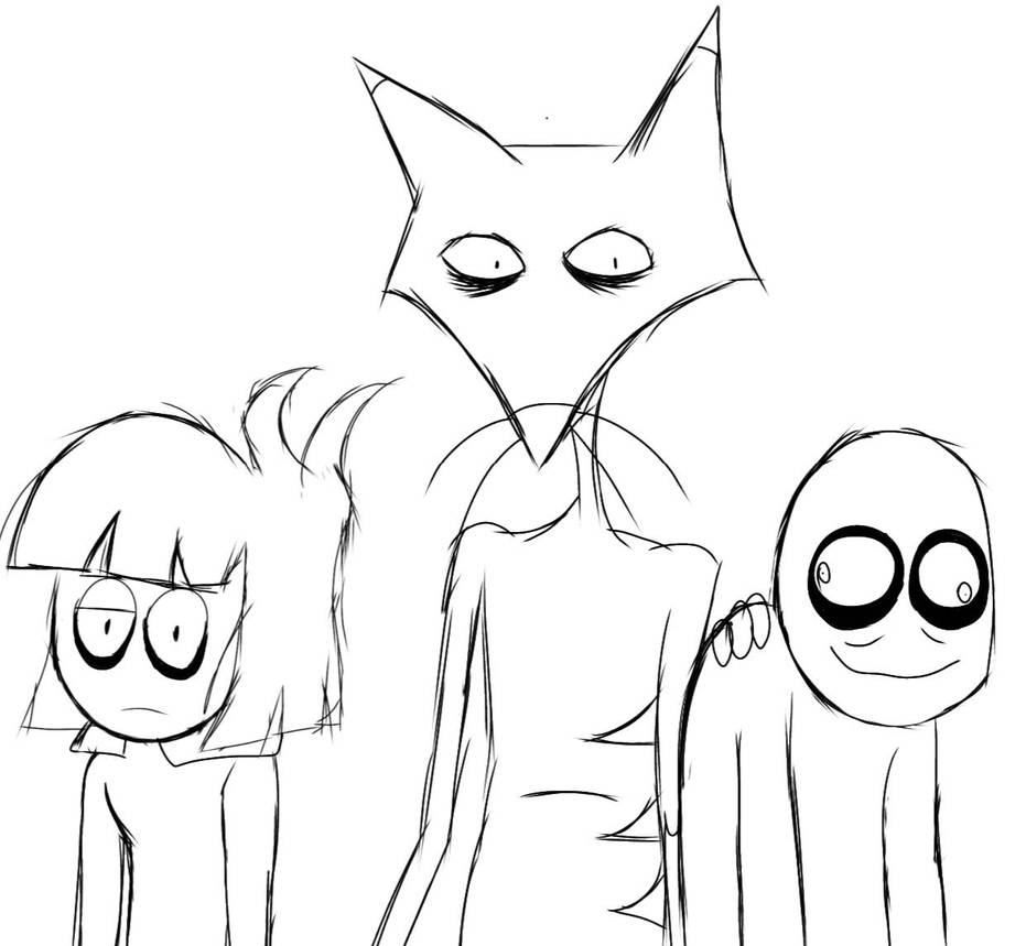 3 random cartoon characters by XxEdgyBunnyBoixX on DeviantArt