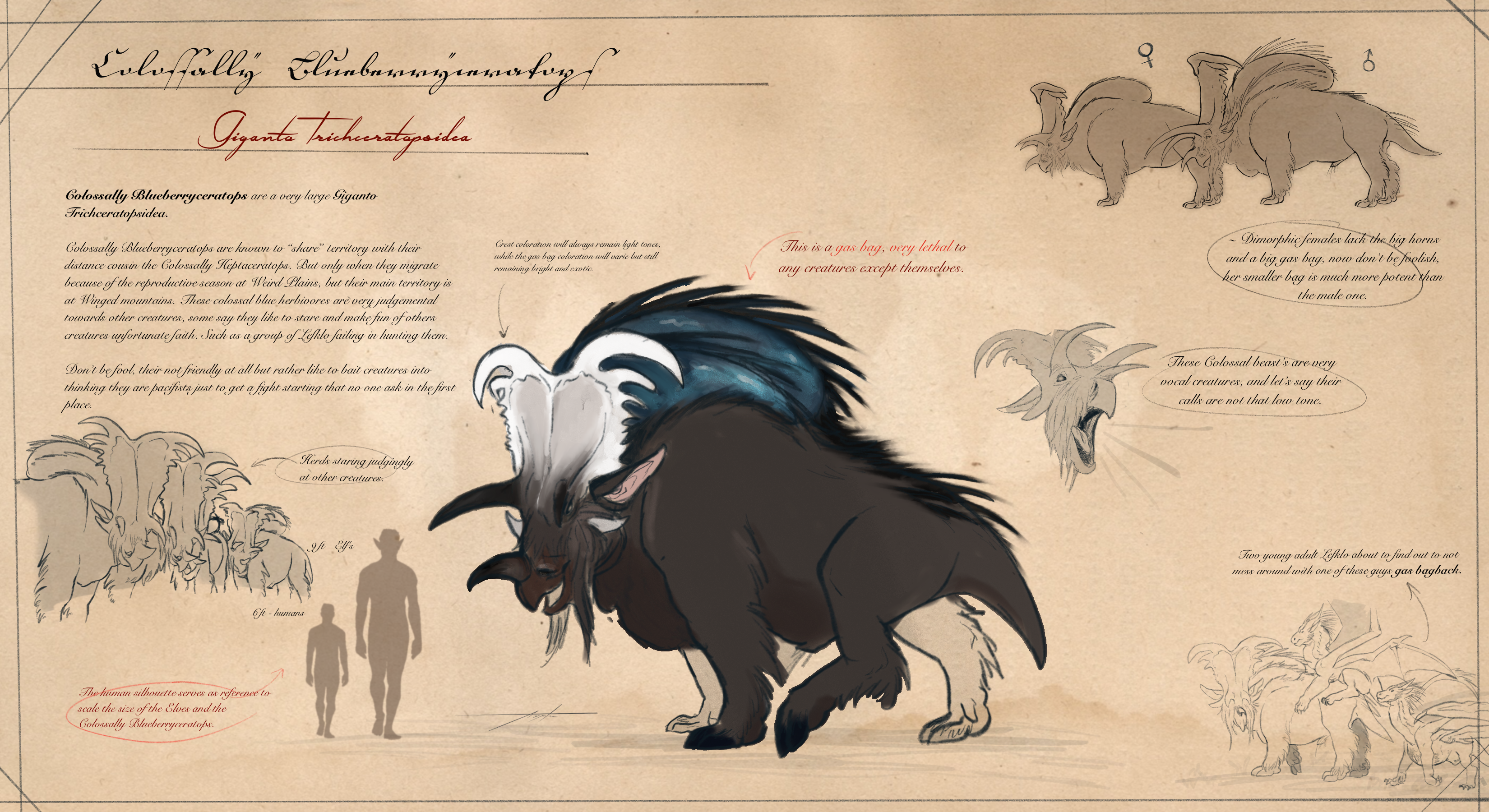 Armorhead Subspecies (Dragonslayer Codex) by SawyerLeeArt on DeviantArt