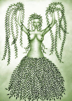 Lady Willow -  with leaf skirt