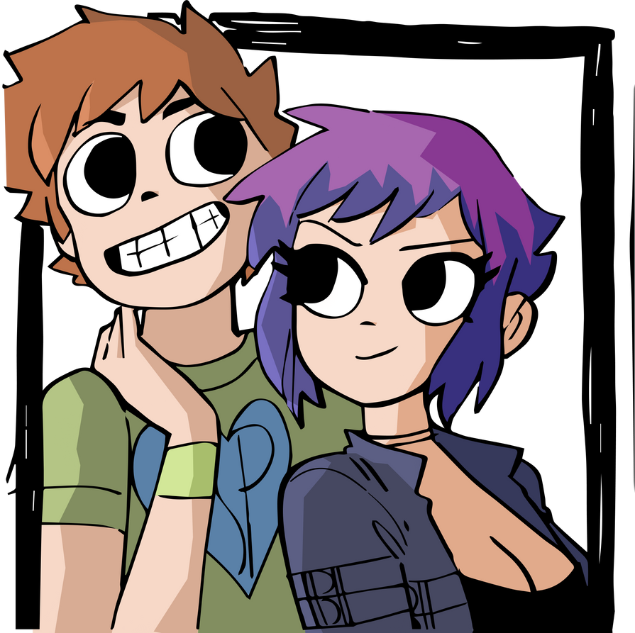 Ramona V. Flowers and Scott Pilgrim by Shiro19961 on DeviantArt