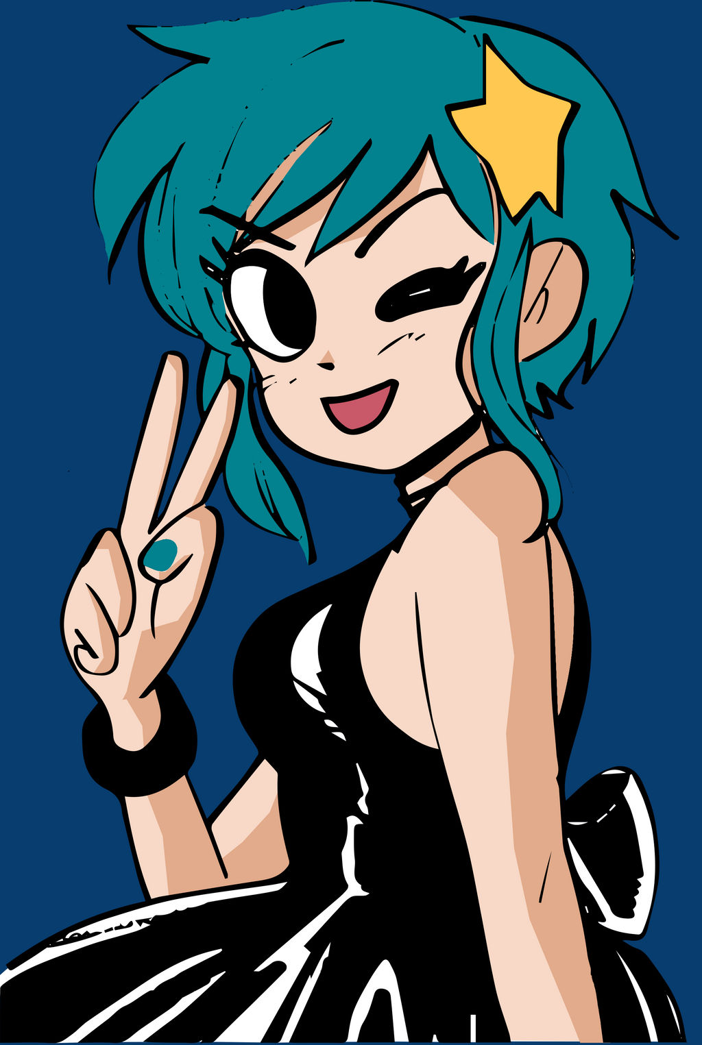 Ramona V. Flowers by Shiro19961 on DeviantArt