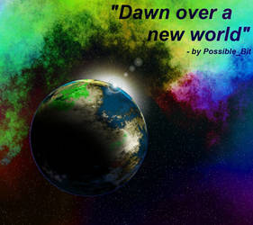 'Dawn over a new world'