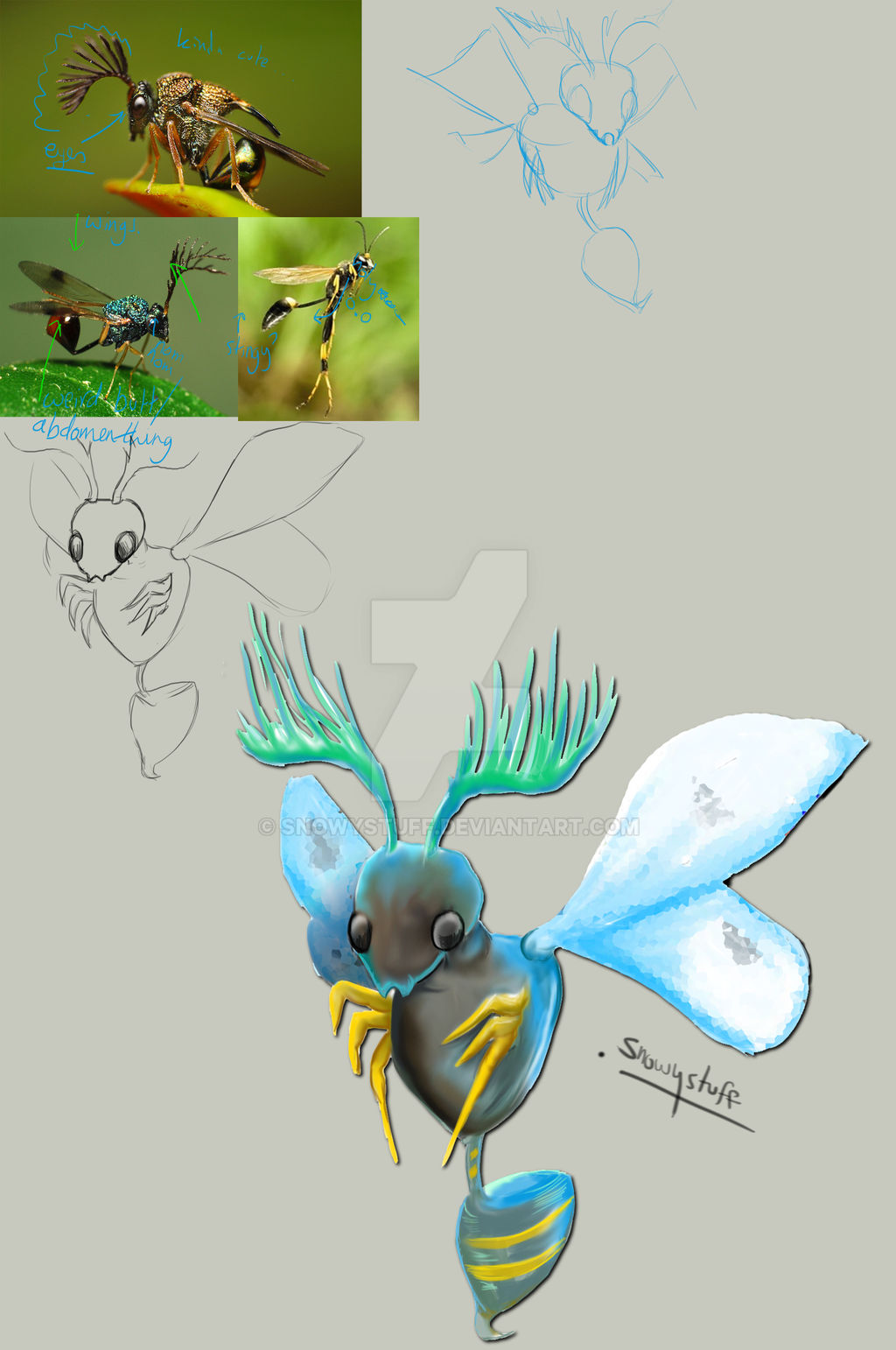 Fakemon request 1 by SnowyStuff on DeviantArt