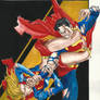 Supergirl vs Superman  E-BAY AUCTION NOW !!!!