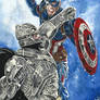 Batman Vs Captain america E-BAY AUCTION NOW !!!!