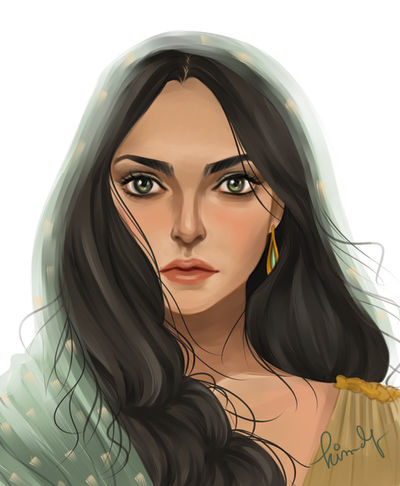 Arianne Martell by kimpertinent on DeviantArt