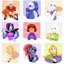 Undertale Rose Collection