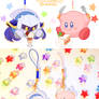 Kirby And Meta Knight Dessert Charms