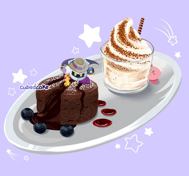 Meta Knight's Chocolate Fondant