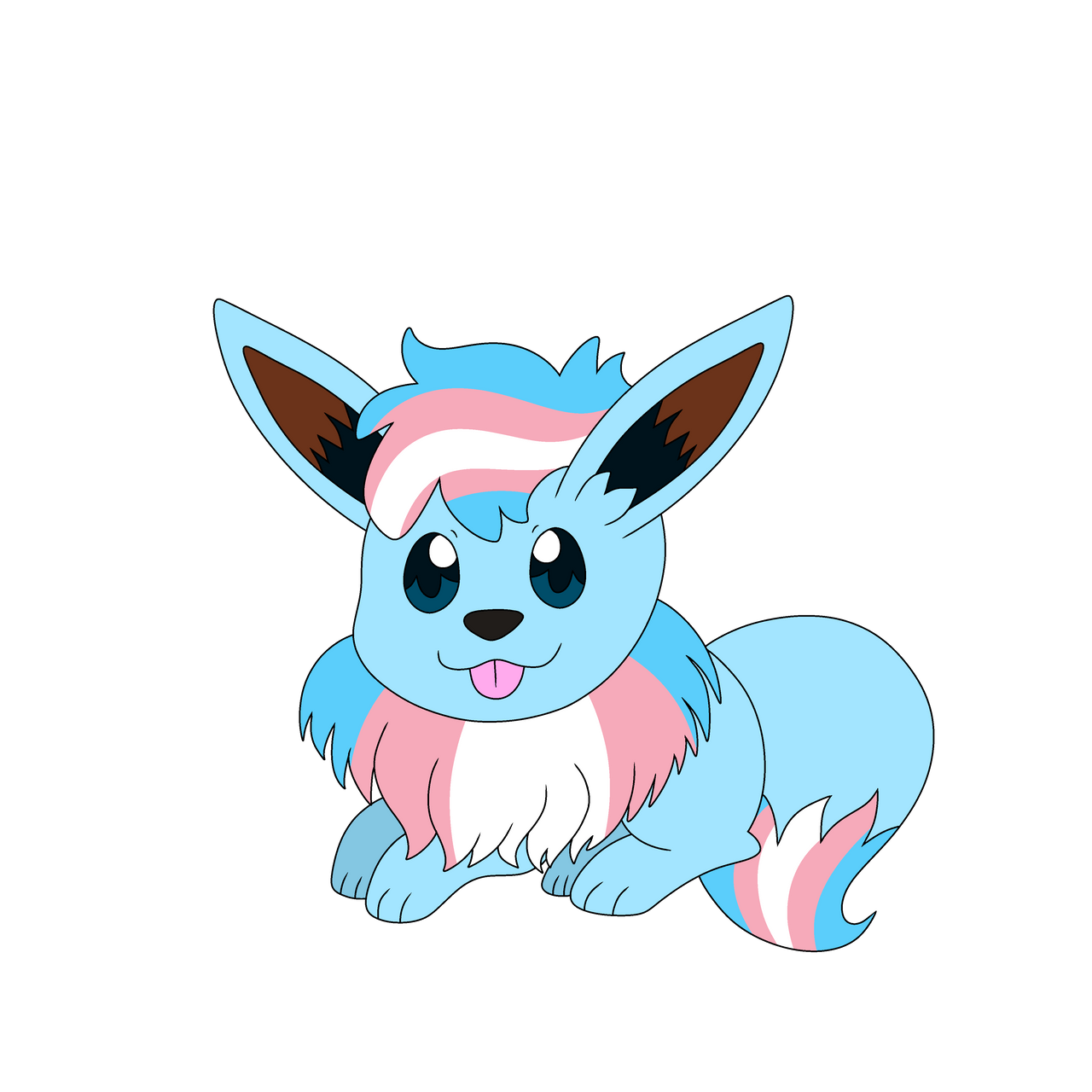 Trans Animation Trans Pride Eevee by AnimationExpertGeek on DeviantArt