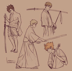 Samurai Sketches