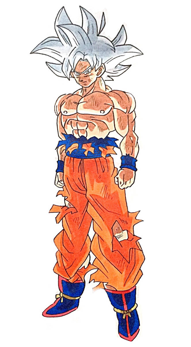 Drawing Goku Ultra instinct by KarollArtes on DeviantArt