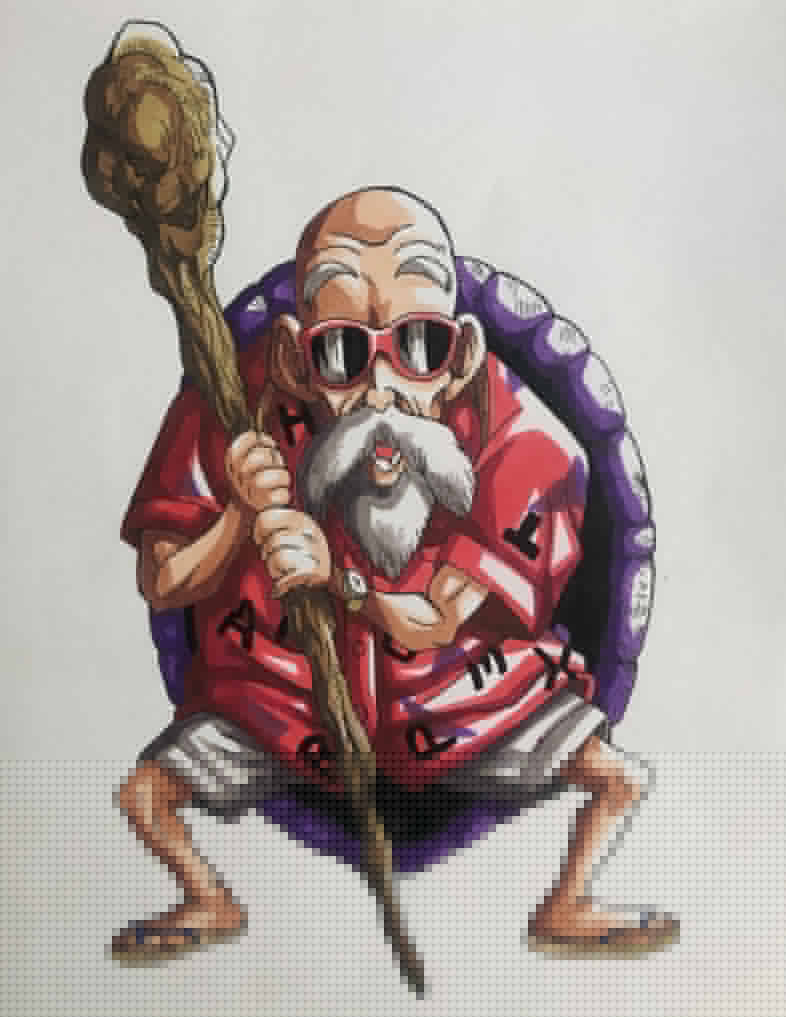 Master Roshi Art 1 2021 by BrYcEBrOwNARTS on DeviantArt