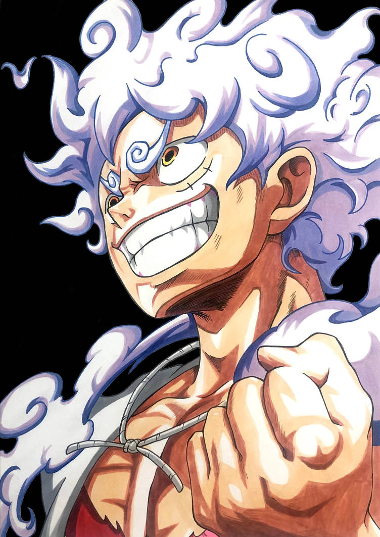 Luffy Gear 4 One Piece - Diamond Painting 