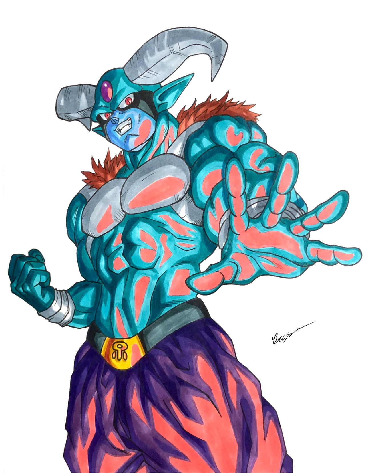 Moro (Final Form) Art 1 2023 by BrYcEBrOwNARTS on DeviantArt