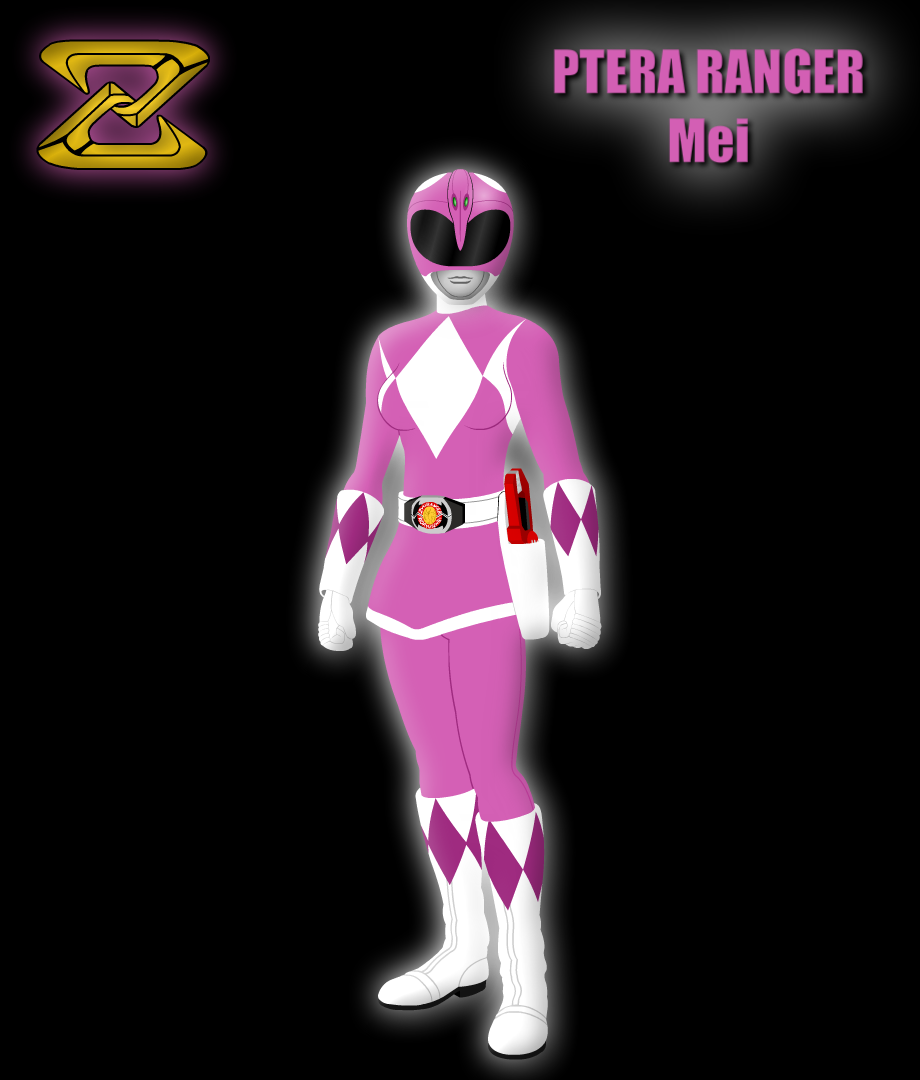 Pink Ptera Ranger Kat Ptera Ranger by Yurtigo on DeviantArt