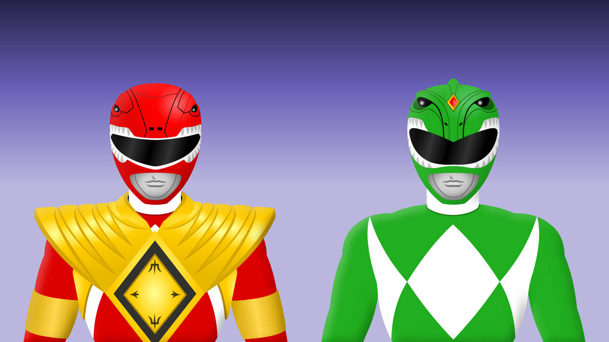 Armored Tyranno Ranger and Dragon Ranger by Yurtigo on DeviantArt