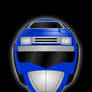 Blue Turbo Helmet