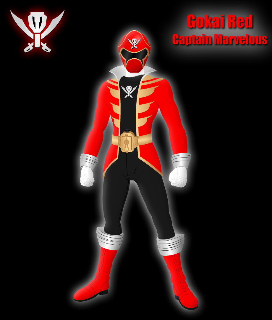 Red Goki Ranger Gokai Red Gokaiger