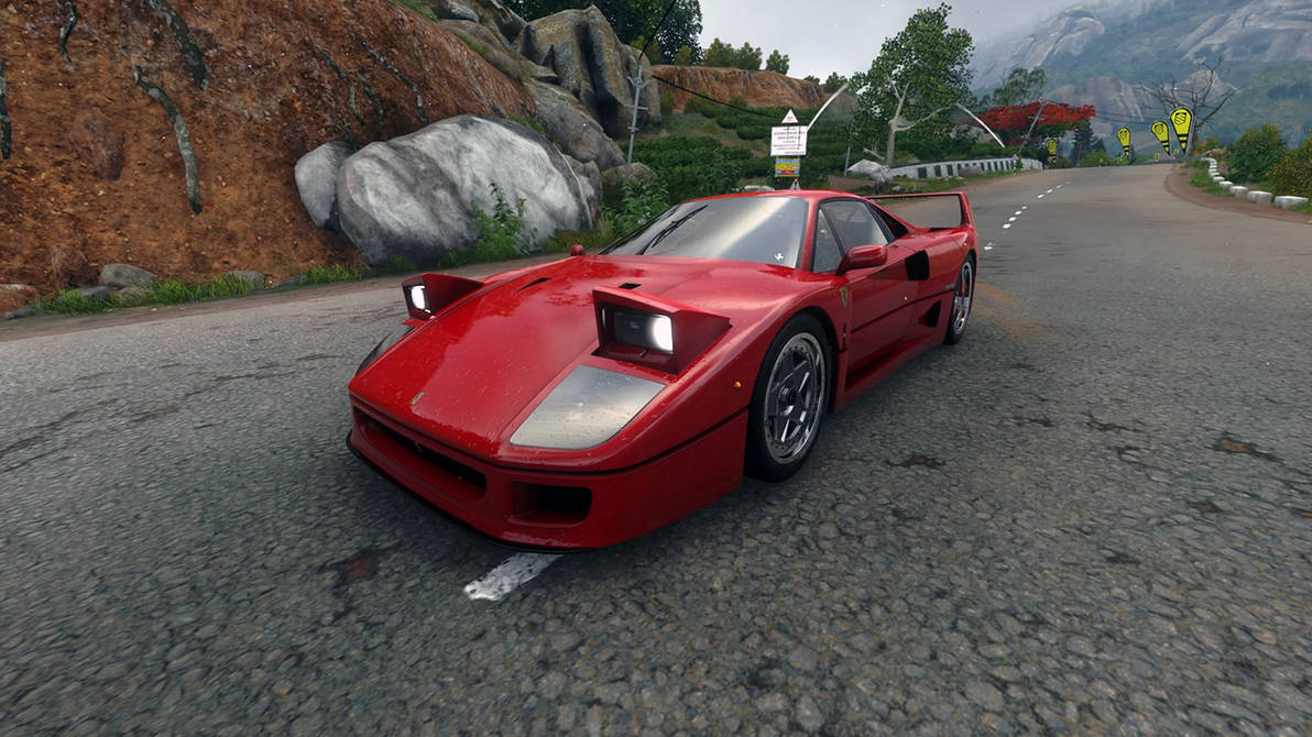 Ferrari F40 - DRIVECLUB by Yurtigo on DeviantArt