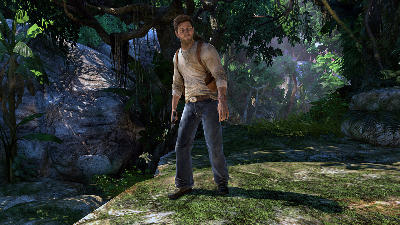 Nathan Drake Face Art - Uncharted: Drake's Fortune Art Gallery