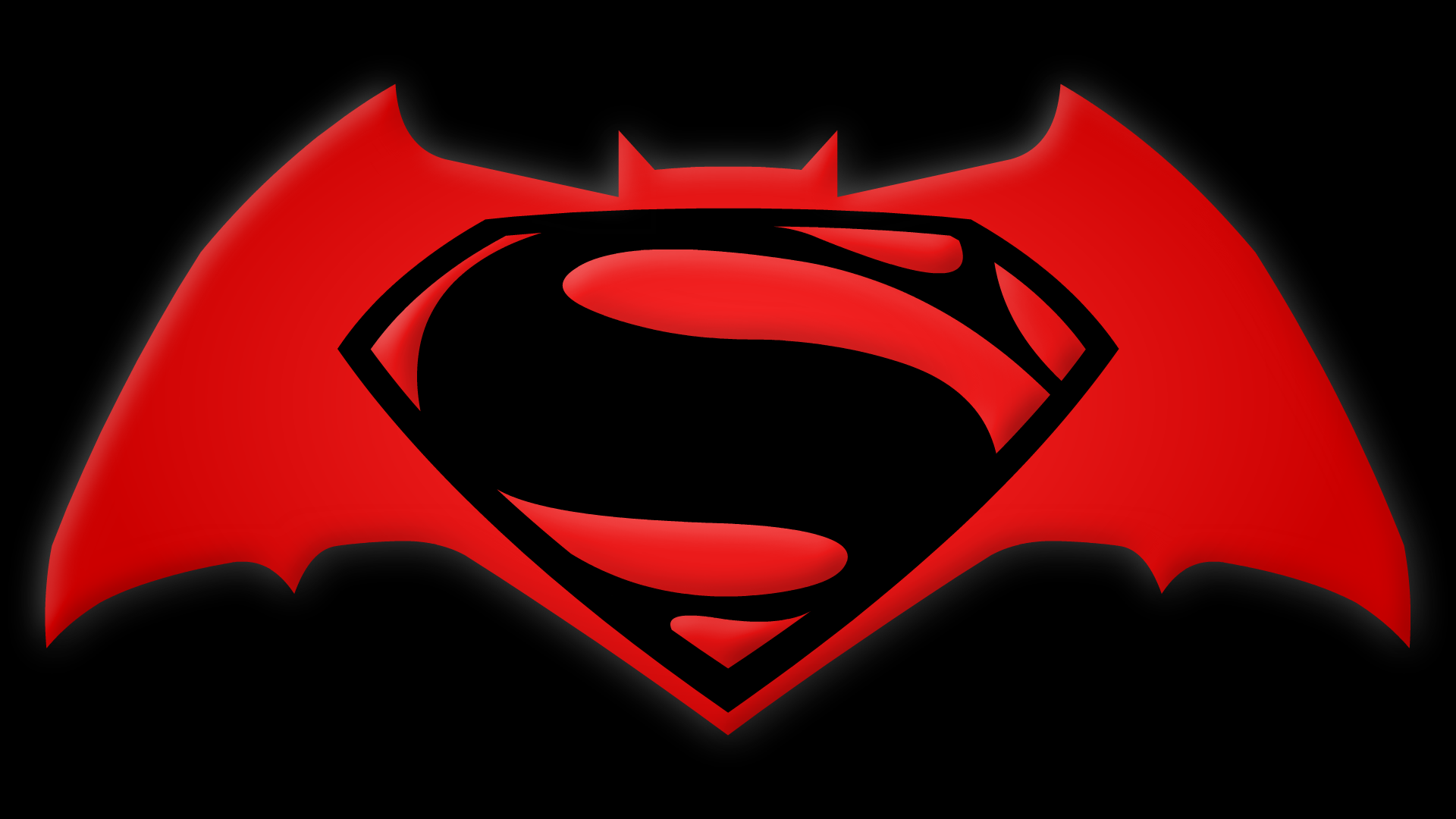 Batman And Superman Logo Together