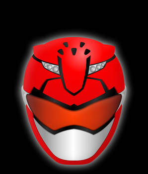 Red Buster Helmet