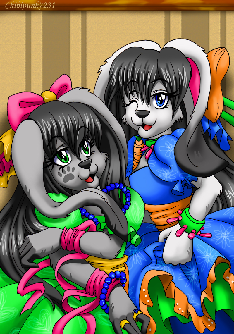 Karai and Tobu: Lolita Bunnies