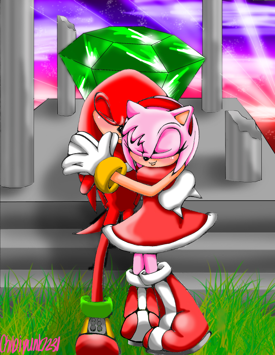 knuckles and amy