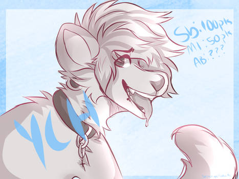 EMO DOG YCH (POINTS ONLY)