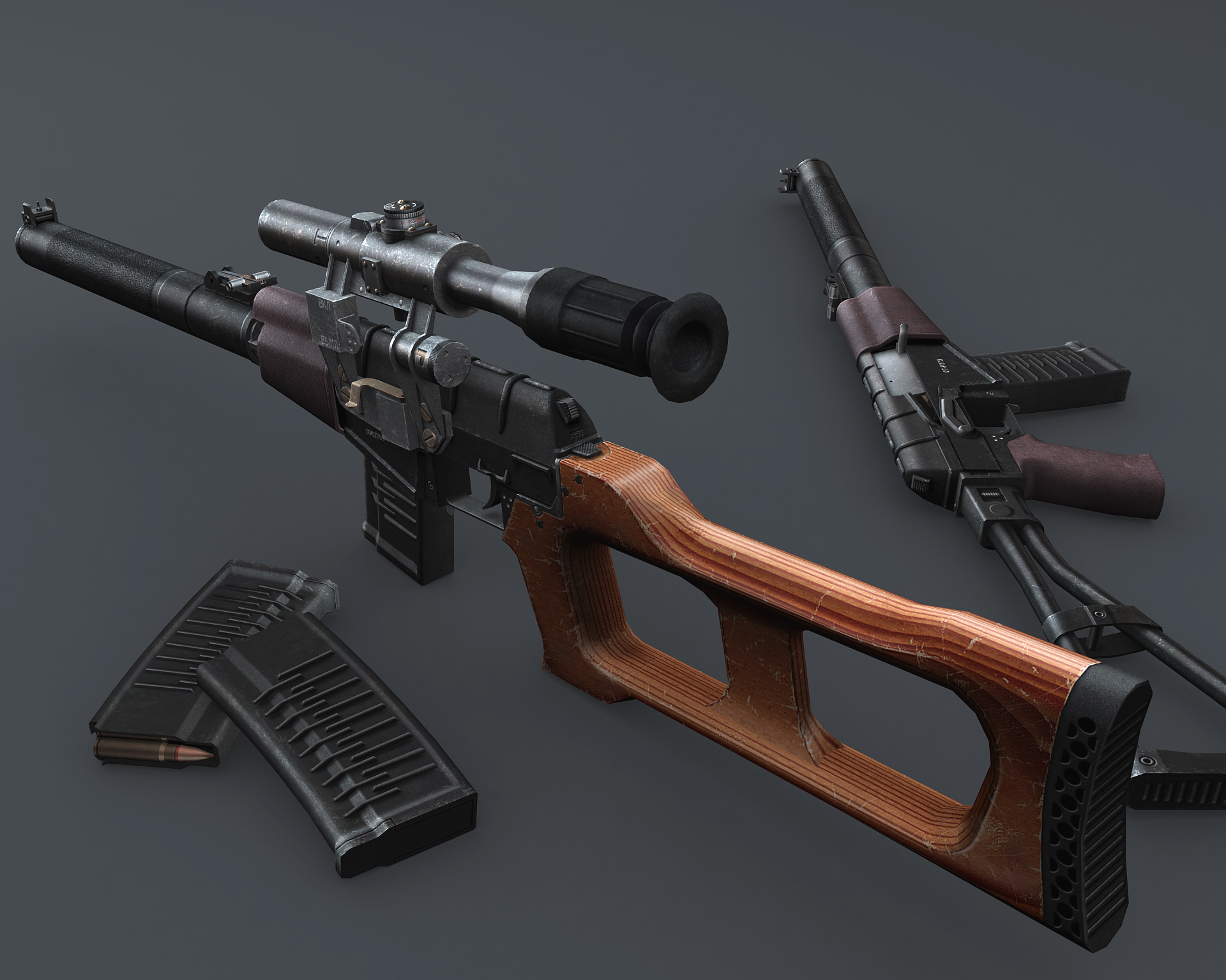 3D VSS 'Vintorez' + AS 'Val'