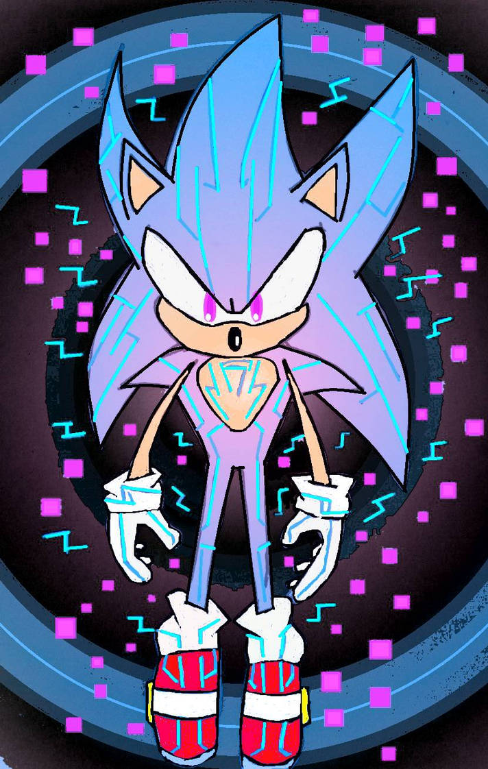 CYBER SONIC Form (Sonic Frontiers) Fan Made by SONIXULTRA on DeviantArt