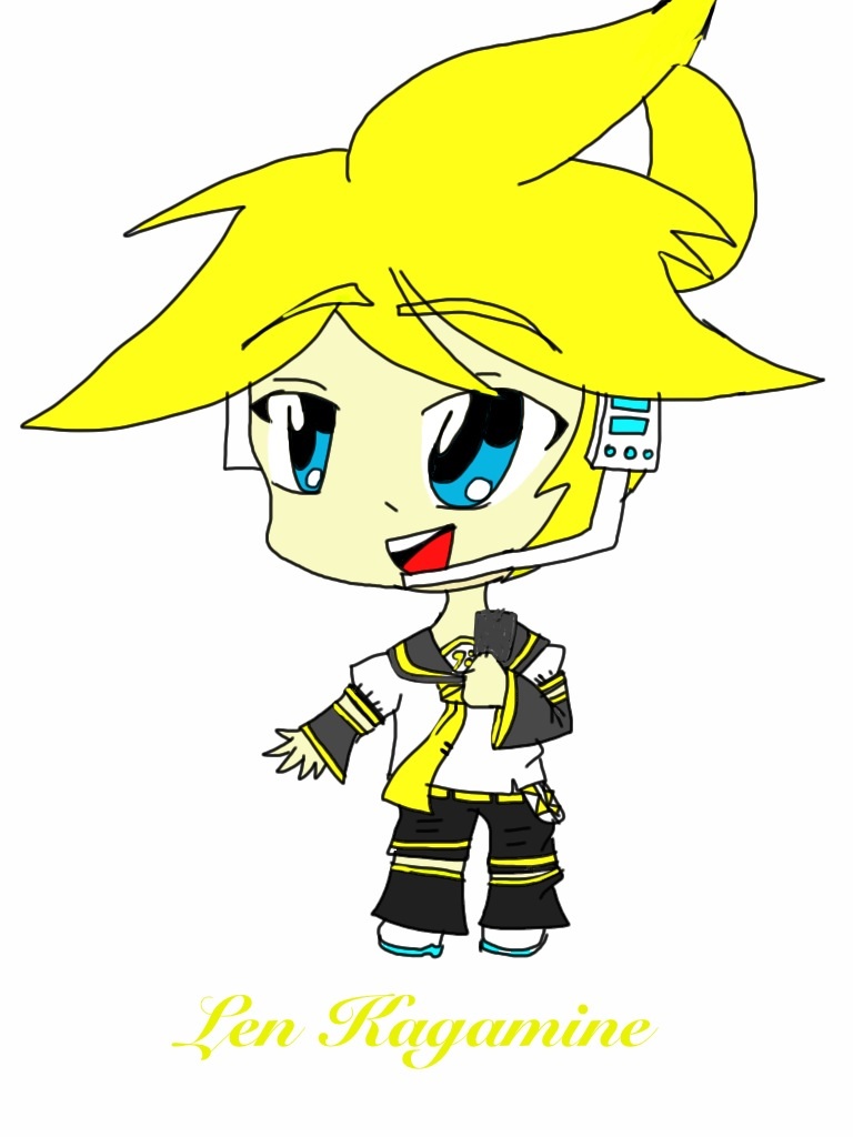 Len kagamine-chibi