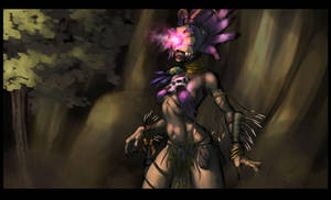 Female Witch doctor