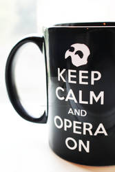 Keep Calm and Opera On Mug (FOR SALE)