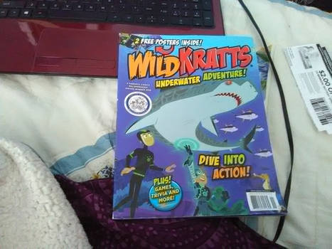 Wild Kratts magazine and poster