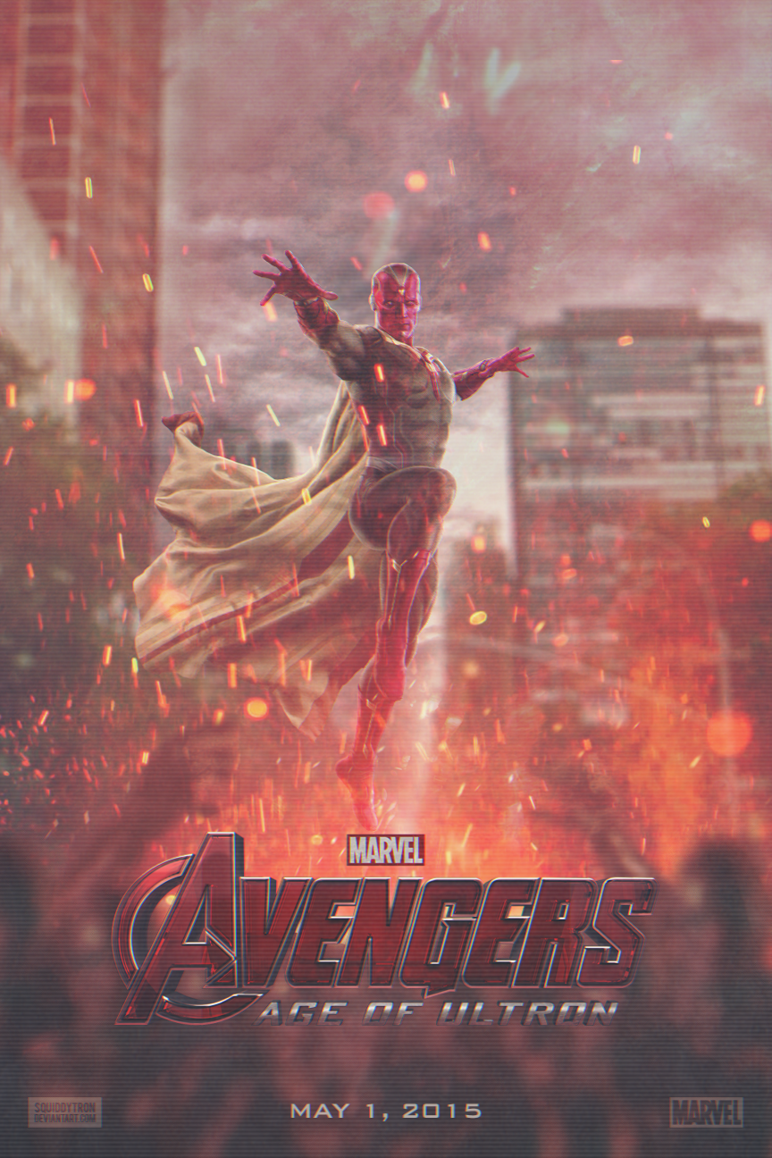 Avengers Age Of Ultron Vision Poster By Squiddytron On Deviantart Avengers Age Of Ultron Vision Poster By Squiddytron On Deviantart