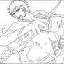 Bleach - IchiBankai lineart