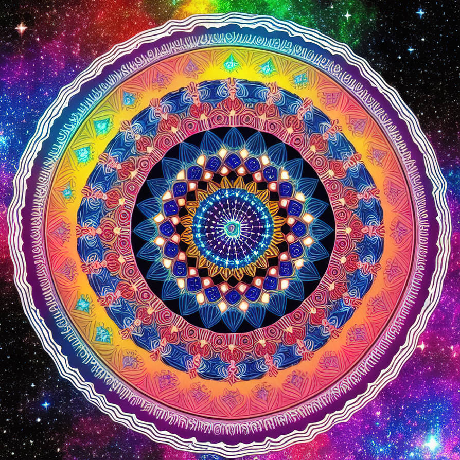 Cosmic Mandala 001 By Abstractwave On Deviantart