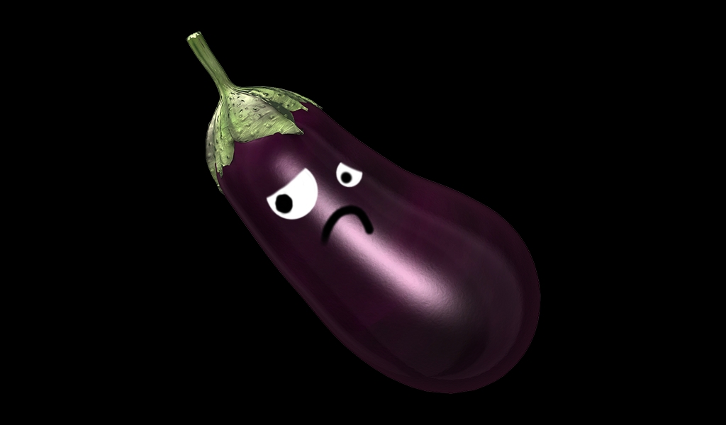 Sad Eggplant...