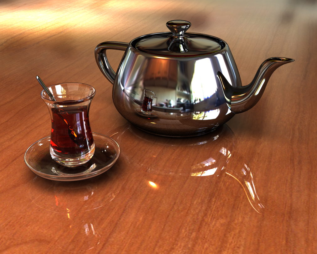 Turkish Tea And A Teapot v 3