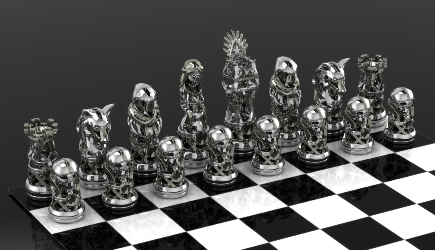 Chess Board with pieces, png overlay. by lewis4721 on DeviantArt