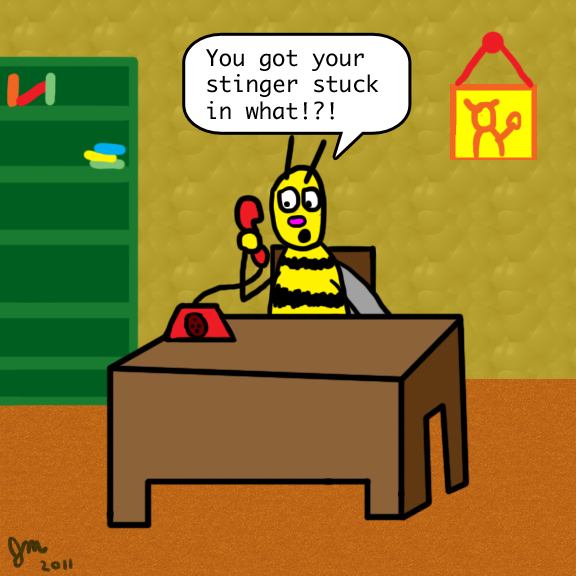 Bee jokes by graphic-jay on DeviantArt
