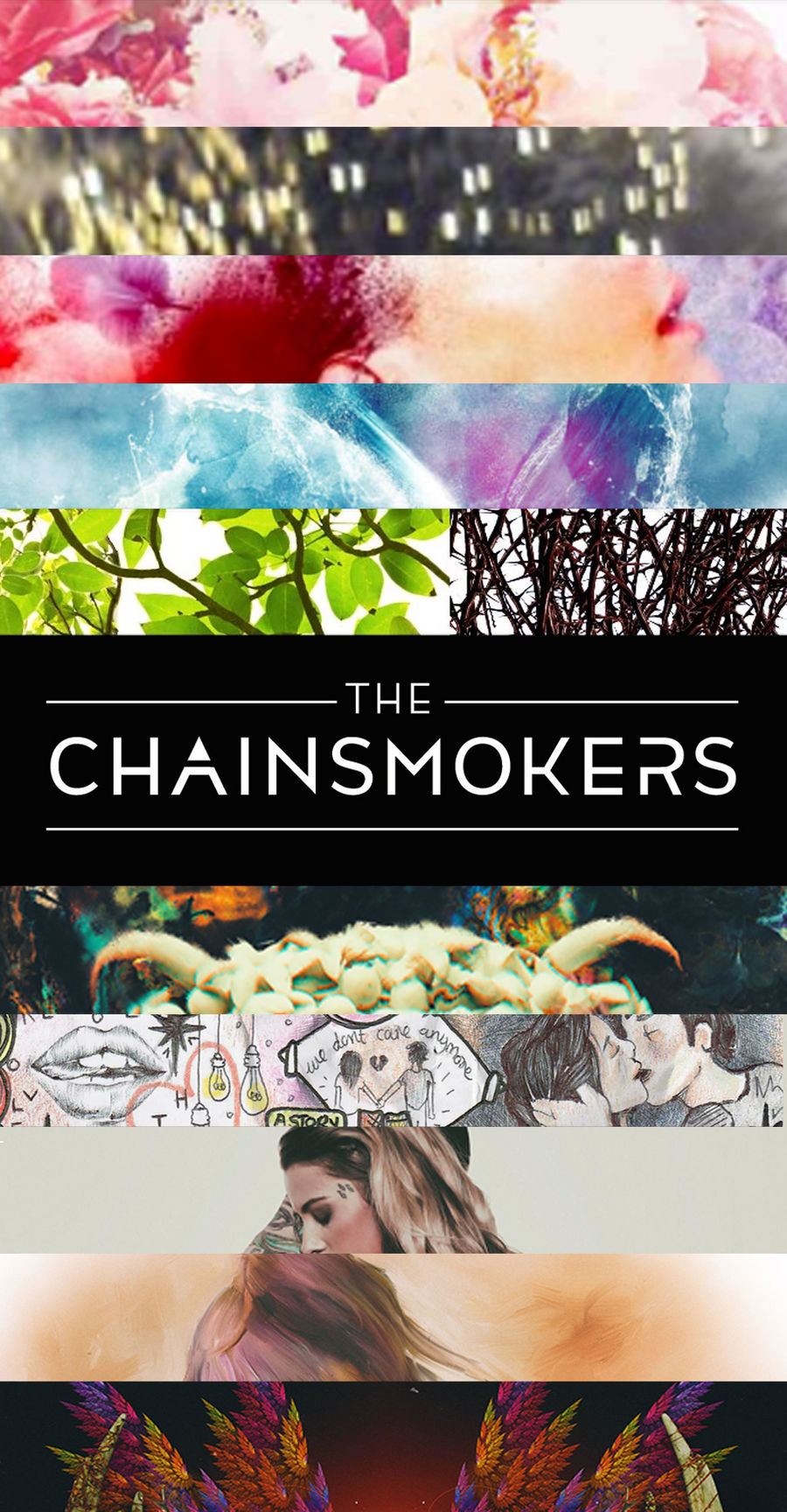 picture Chainsmokers Logo Wallpaper chainsmokers wallpaper by macx3 on